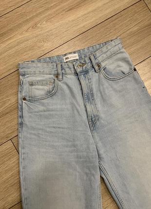 Джинсы wide leg от zara