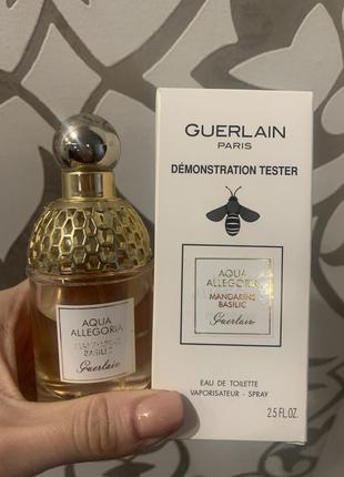 Тестер guerlain aqua allegoria mandarine basilic 60 ml