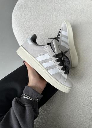 Женские кроссовки adidas campus 00s beige/white