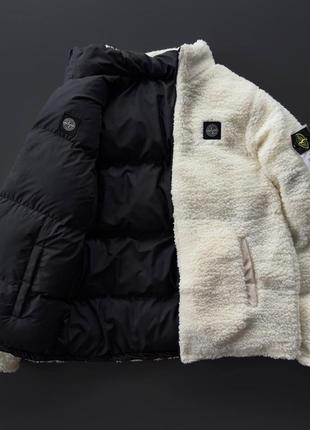 Двостороння куртка stone island❄️