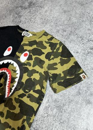 Классная футболка bape большой логотип japane supreme3 фото
