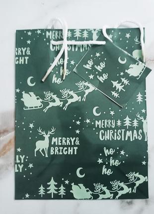 Пакеты подарочные новогодние