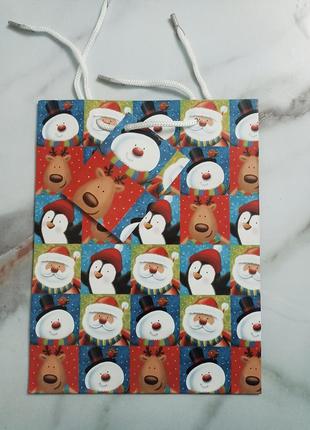 Пакеты подарочные новогодние