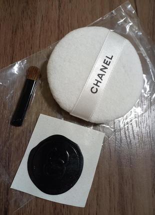 Спонж та пензлик chanel