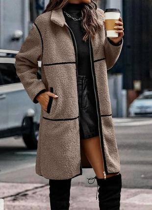 Пальто ткань: турецкий барашек тедди на меху
цвета: черный, синий