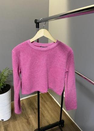 Свитер вискозный оверсайз zara
