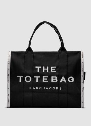 💎 marc jacobs the jacquard large tote bag black 40 х 32 х 18 см