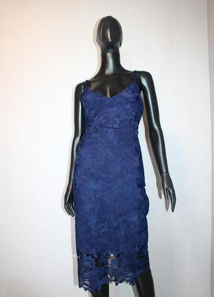 Кружевное платье boohoo