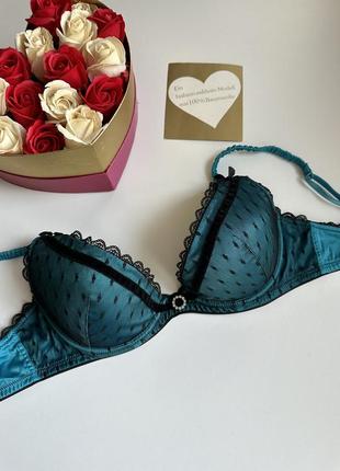Новый красивый кружевной бюстгальтер от h&m 💙💛 сток