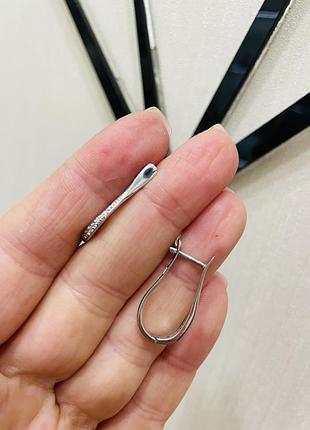 Серебряные серьги 925 проба