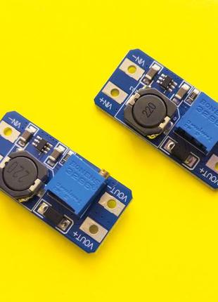 Модуль повышающий 2-24v регулируемый mt3608 dc стабілізатор перетворювач