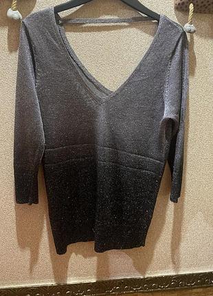 Красива люрексова кофта омбре