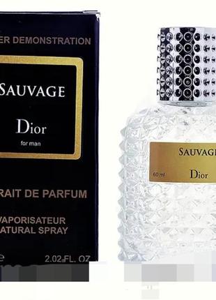 Тестер vip sauvage ( саваг), мужские 60 мл