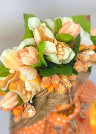 Кукла мотанка "лягушка" ("жаданка") 24 см