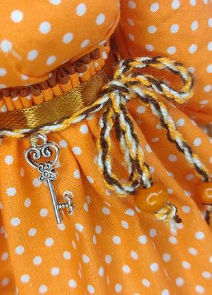 Кукла мотанка "лягушка" ("жаданка") 24 см