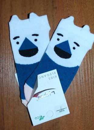 Укорочені шкарпетки р. 3, 5, 7 юск ucs ведмедик