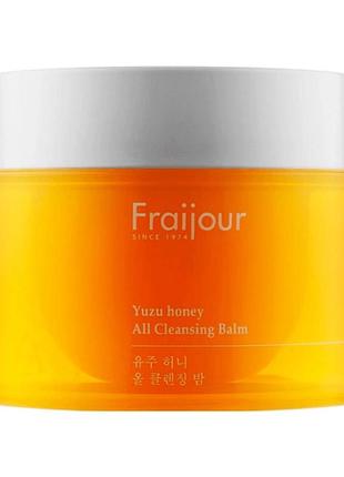 Гідрофільний бальзам з екстрактом юдзу та медом fraijour yuzu honey all cleansing balm 50 ml