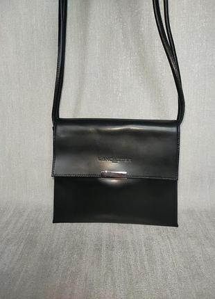 Жіноча сумка lancaster,з натуральної шкіри