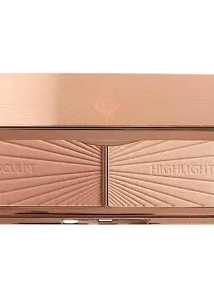 Контурна палетка charlotte tilbury filmstar bronze & glow light to medium 2×3.5 гр.