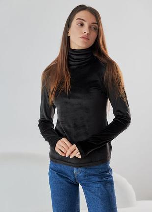 Гольф жіночий велюр