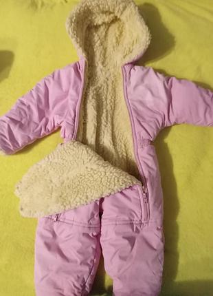Комбинезон зимний на 1---1,5р.