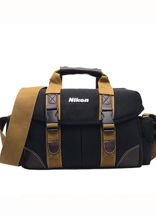 Сумка холщова для фотоапаратів nikon (тип "5014 big")