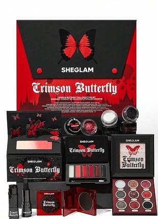 Колекційний набір для макіяжу sheglam crimson butterfly full collection set