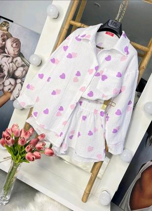 Стильний костюмчик  для дівчинки , 
ніжність