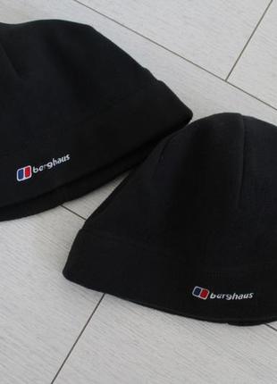 Великолепные и качественные флисовые мужские шапули berghaus графитового цвета