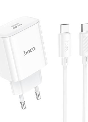 Сзу hoco c76a pro majestic pd30w (1c) + type-c to type-c