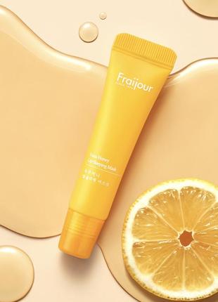 Нічна маска для губ з екстрактом юдзу та медом fraijour yuzu honey lip sleeping mask 12 g