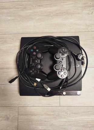 Консоль sony playstation 3 slim black на 1 tb