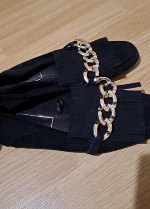 Лоферы zara 37