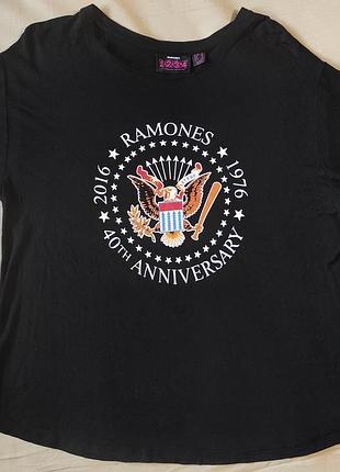 Футболка панк группа ramones