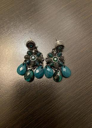 Серьги honey из ювелирной смолы