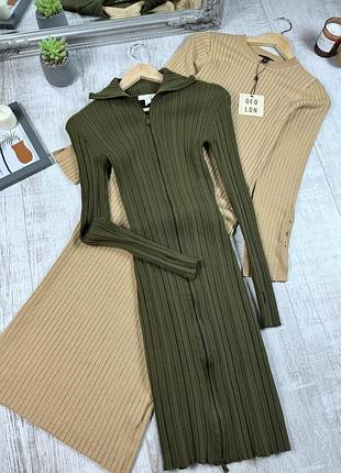 Сукня в рубчик від h&m 4