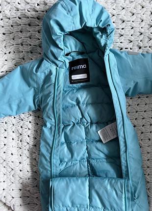 Reima пуховый кмбинезон 0-12 месяцев