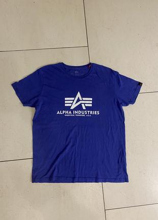 Футболка alpha industries