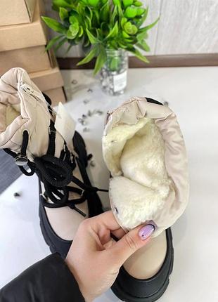 Дитячі зимові чоботи дутики 6