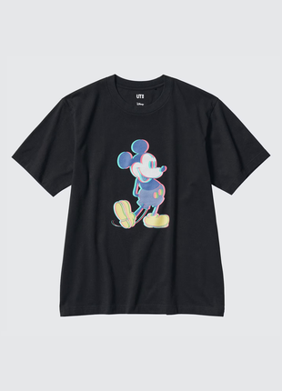 Футболка з малюнком mickey stands ut uniqlo