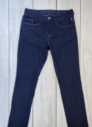 Качественные женские легкие стрейчевые синие джинсы пояс 38 см длина 100 см la sportiva италия