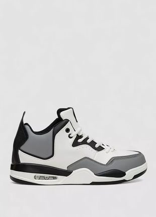 Кросівки чоловічі зимові на хутрі, колір біло-чорний, 248rcx699