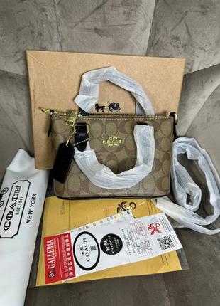 Жіноча сумка в стилі coach premium