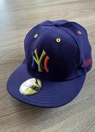 Мужская оригинальная кепка снепбек c нашивкой new york yankees