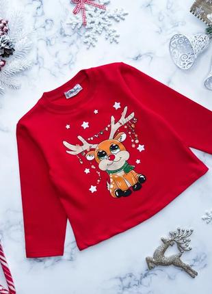 Новогодний свитшот, кофточка