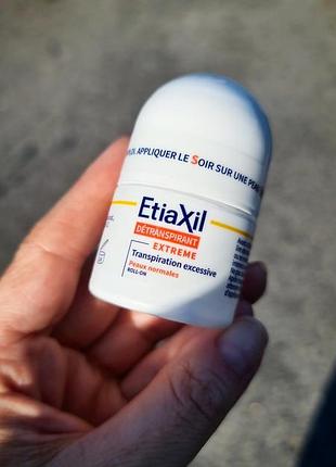 Лечебный антиперспирант против чрезмерного потоотделения etiaxil