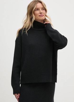 Свитер кофта водолазка гольф calvin klein, оригинал! цена указана с пониженкой!