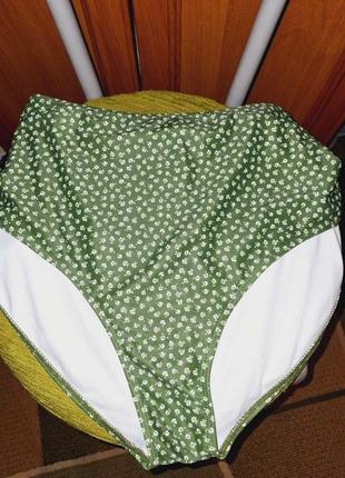 Купальник низ купальника трусики плавки труси висока посадка батал 4-5хл