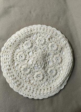 Плетена наволочка на маленьку декоративну подушку