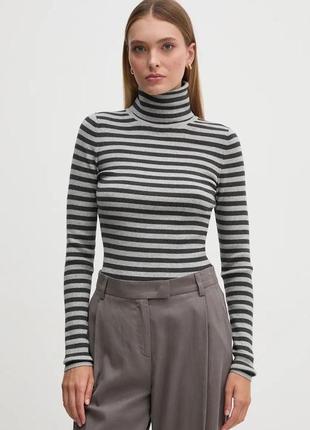 Свитер кофта водолазка гольф calvin klein, оригинал! цена указана с пониженкой!